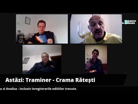 Trecem criza cu Vrajescu si ANAliza - Traminer, Crama Ratesti - 27.04.2020