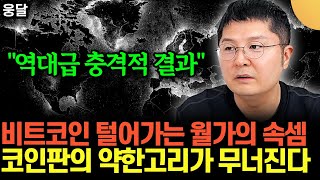 "역대급 충격적 결과 떴다" .. 개인들 비트코인 털어가는 월가의 속셈 .. 코인판의 약한고리가 무너진다 |…
