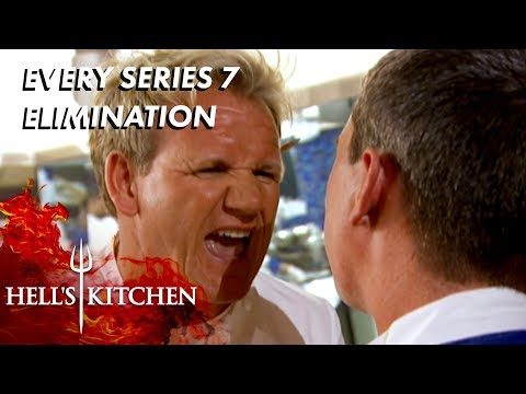 Every Series 7 Elimination On Hell's Kitchen