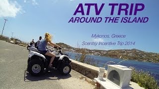 preview picture of video 'Mykonos, Greece ATV Excursion - Scentsy Incentive Trip 2014'