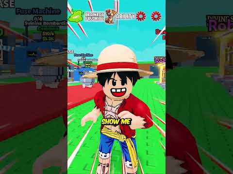SIMON SAYS WITH LUFFY BUT HE WENT CRAZY! WHO WILL SURVIVE? 🫨☠️ #shorts