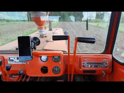 Tillage video from the DT-75N cab