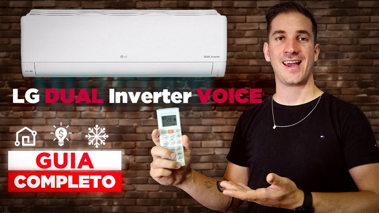AR CONDICIONADO LG DUAL INVERTER VOICE [GUIA COMPLETO] - Controle, Funções, App e Análise