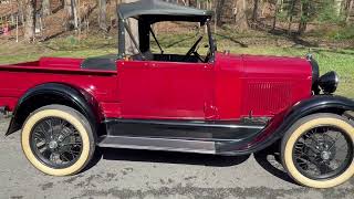 1929 Ford Model A Roadster Pickup Walk Around