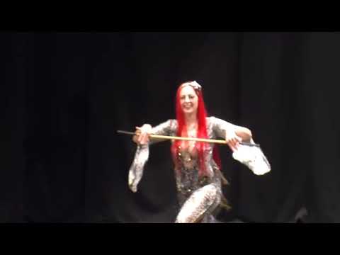 Vanja Grofica Maric Kovacevic - Saidi improvisation at 5th Oriental Hafla in Banjaluka October 2023.