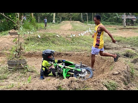 Mastering the Double Section in San Miguel Motocross KX65CC