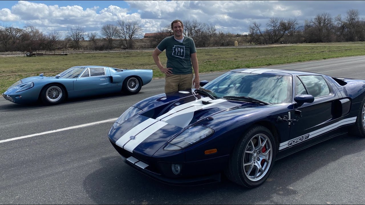 I Raced My 2005 Ford GT vs an Original 1960s Ford GT40