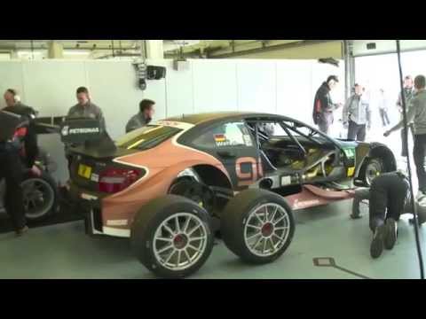 Mercedes-AMG DTM Team Testing Estoril - Preparations | AutoMotoTV