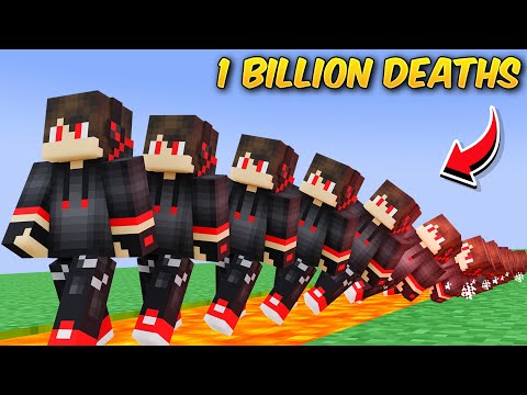 Flame playz - Minecraft but I Survive 1 BILLION Deaths