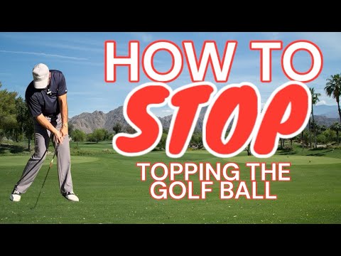 QUICK FIX! How to stop topping the golf ball