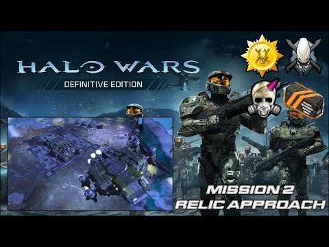 Halo Wars Legendary Gold Campaign - Mission 2 Relic Approach