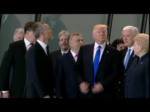 Trump FARTS at NATO Summit!