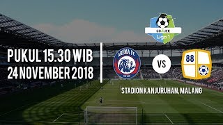 Live Streaming Indosiar Liga 1 2018, Arema FC vs Barito Putera, Sabtu Pukul 15.30 WIB
