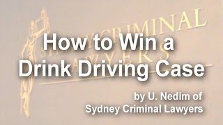 How to win a drink driving case