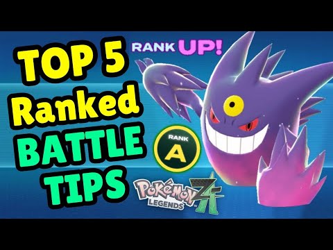 Top 5 Ranked Battle Tips! Pokemon Legends Z-A Competitive Guide!