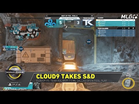 Cloud9 take Search & Destroy over Team Kaliber - #CWLDallas Open