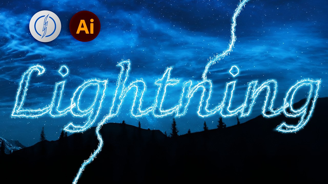 Create Stunning Lightning Effects in Adobe Illustrator: Step-by-Step Tutorial!