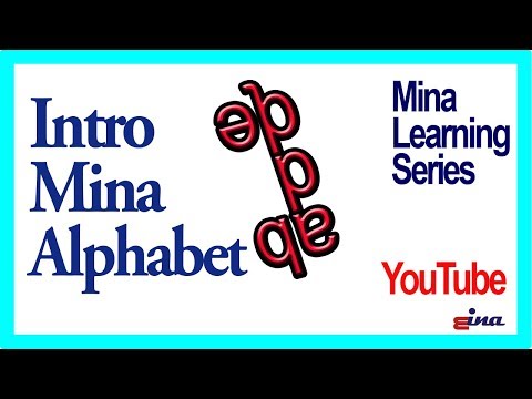 Mina Learning Alphabet Intro