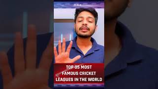 Top 5 Most Famous T20 League In The World #ipl #ipl2022 #shorts #ytshorts #bbl #psl