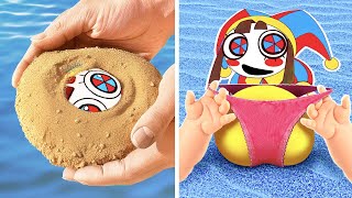 Who is Hiding in the Sand?🤡😱 *Genius Gadgets And Hacks For The Best Parents*