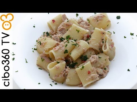 Pasta al tonno (in scatola) in bianco