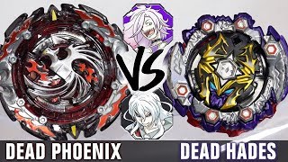 EVIL BROTHERS BATTLE: Dead Phoenix .0.At VS Dead hades .11T.Z&#39; - Beyblade Burst Cho-Z/Turbo