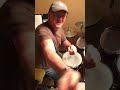 "Chic" Chieli Minucci - Dave Naus covering on drums