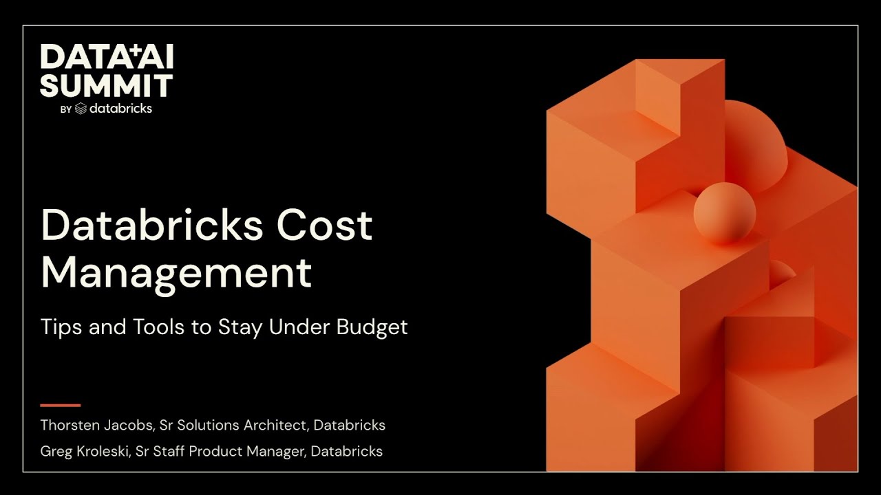 Databricks Cost Management: Tips and Tools to Stay Under Budget