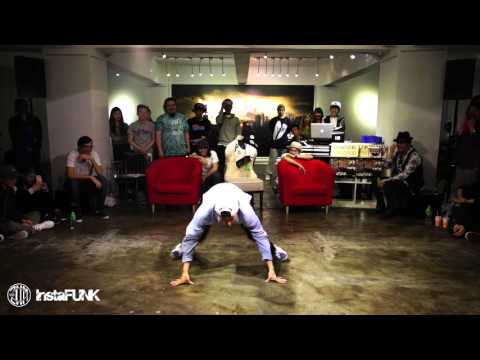InstaFUNK 2015 Popping & Locking Battle - Popping Hyun Joon - Popping Judge Solo