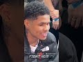 SHAKUR STEVENSON EYES TANK VS RYAN WINNER!