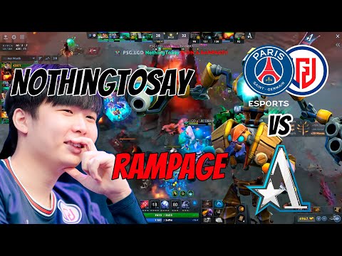 NothingToSay [TINKER] RAMPAGE - PSG.LGD VS Team Aster
