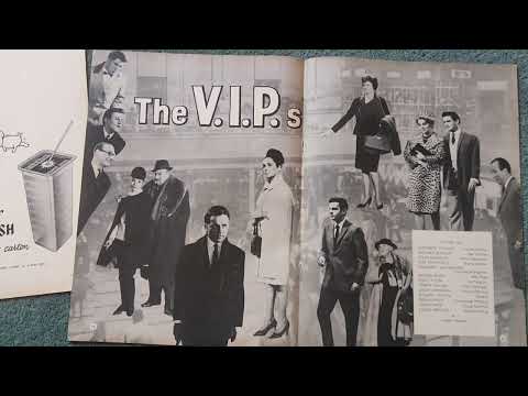 Elizabeth Taylor 1963 article  - film the v i p's