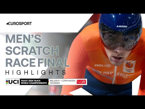STUNNING SCENES IN BALLERUP 😮‍💨 | Men's Scratch Race Final | UCI Track World Championships 2024