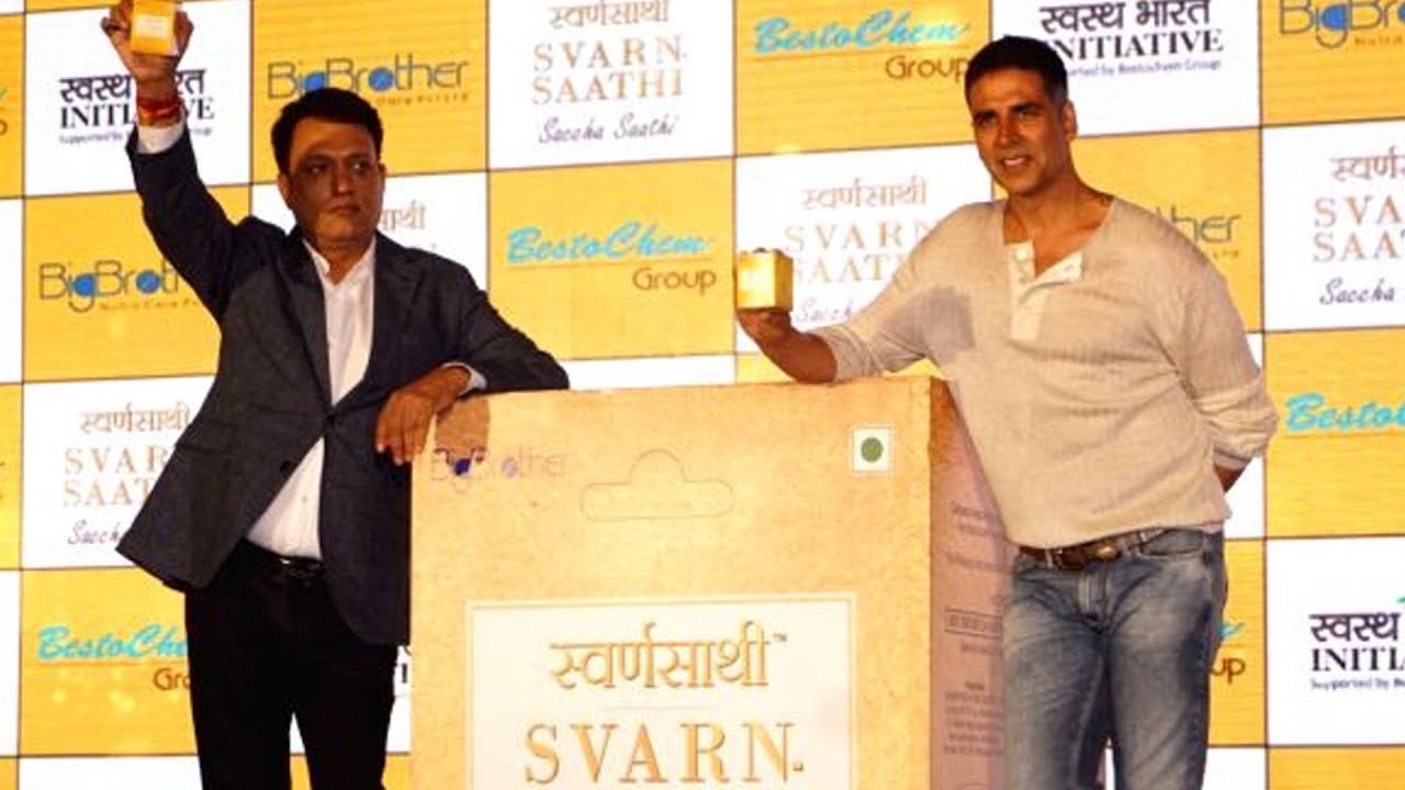 Akshay Kumar At Swarn Sathi Launch