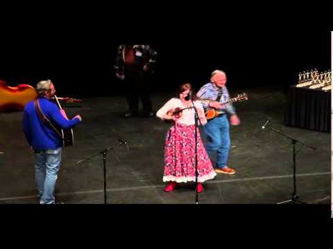 2014-03-22 Donna Reuter playing Down Yonder - 2014 Oregon State Fiddle Contest