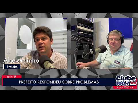 BARIRI: PREFEITO ABELARDINHO RESPONDE DÚVIDAS DA POPULAÇÃO