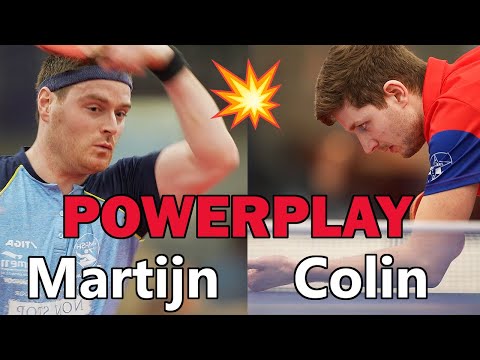 Martijn de Vries 💥 Colin Rengers - Best points Smash - Klitmaatgroep Stars #tabletennis #tafeltennis