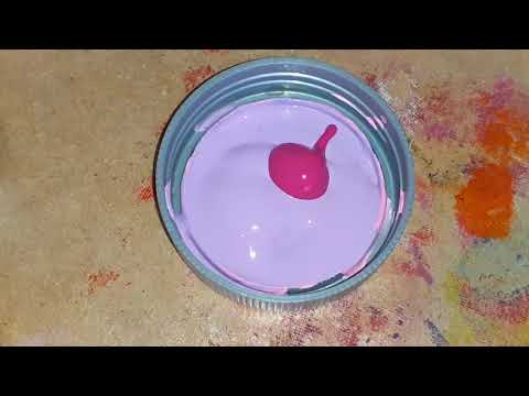 Como fazer a cor Lilás Seco