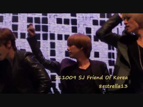 【Donghae Fancam】111009 Friend Of Korea Super Junior 〜Mr.Simple〜
