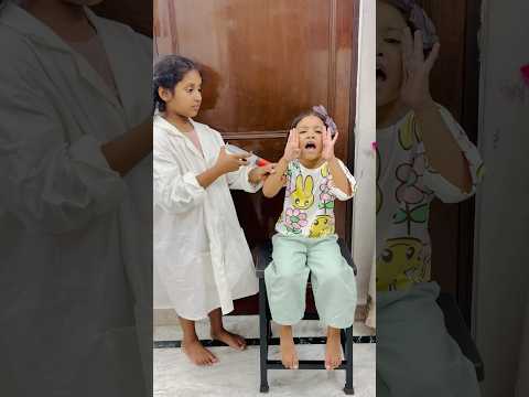 Advika ke kisne injection laga diya 😱 #shorts