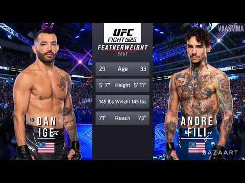 Dan Ige vs Andre Fili full fight