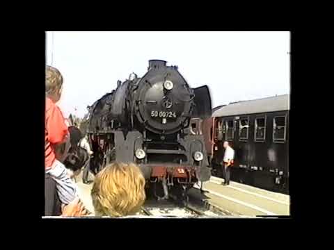 BR 50 0072-4 von Garching an der Alz nach Trostberg am 29 03 2003, Himmelfahrt