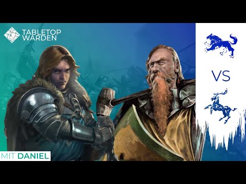 ASOIAF TMG Battle Report 14 - Stark (Robb) vs Baratheons (Andrew) [Deutsch]