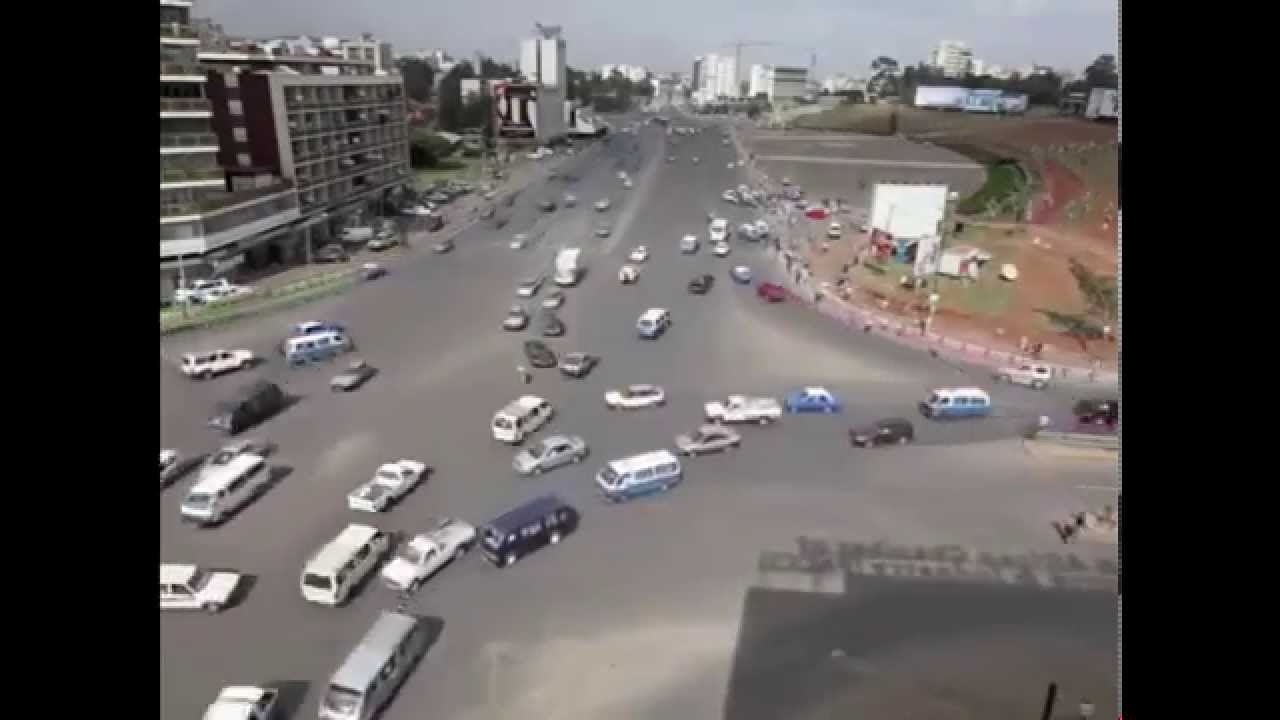 Traffic WTF - Ethiopia's Meskel Square, Addis Abeba thumnail