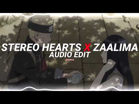 stereo hearts x zaalima - gym class heroes ft. adam levine, raees [edit audio]