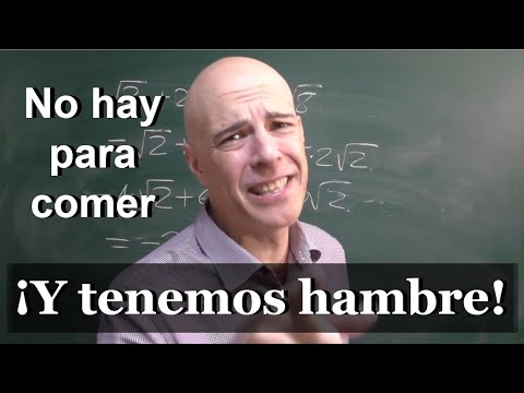 NO HAY COMIDA Y TENEMOS HAMBRE. Qué se puede hacer