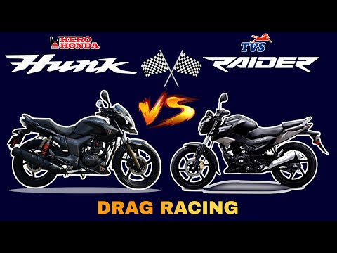Hero Honda Hunk Vs Tvs Raider 😱| Drage Race🏁 | 2011 hunk vs 2022 Raider who's win