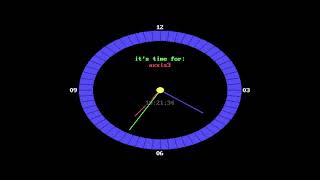 Axxis3 Clock (demo) for DOS