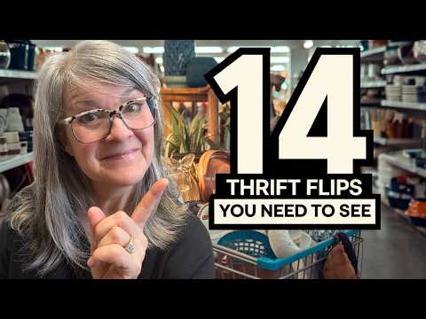 14 INSANE Thrift Store Makeovers: Trash to Treasure HIGH END Decor