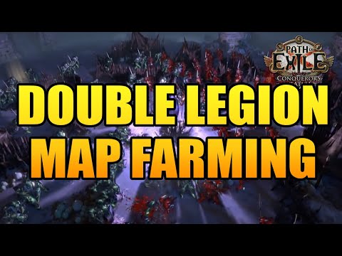 How to Farm Double Legion Maps for 500+ Chaos Per Hour - Path of Exile Currency Farming Guide